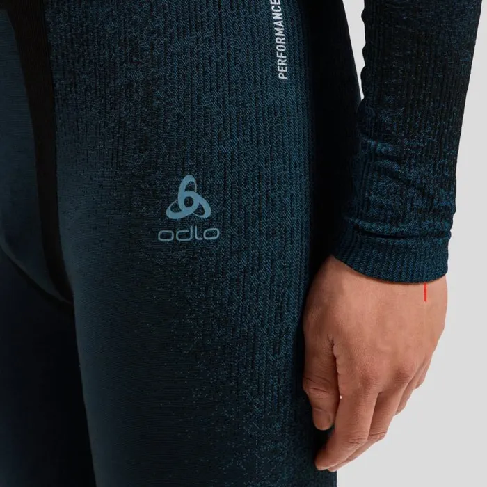 Odlo Base Layers The Pow Blackcomb Base Layer Bottoms Provincial Blue 8211 Men