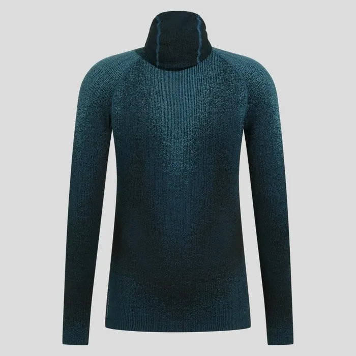 Odlo Base Layers The Pow Blackcomb Base Layer With Facemask Provincial Blue 8211 Men