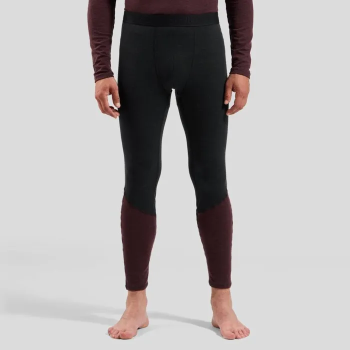Odlo Base Layers The Revelstoke Performance Wool Warm Base Layer Bottoms Black 8211 Fudge Melange 8211 Men Odlo Base Layers The Revelstoke Performance Wool Warm Base Layer Bottoms Black 8211 Fudge Melange 8211 Men