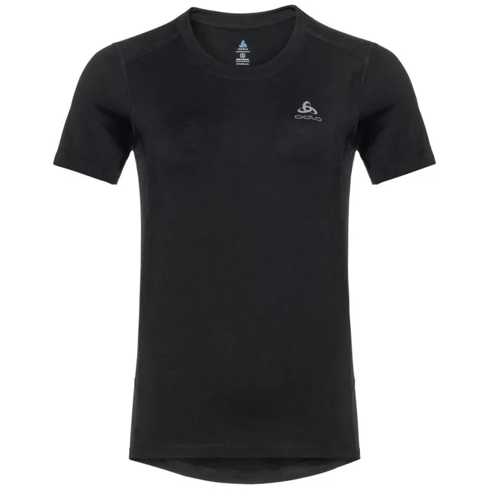 Odlo Base Layers The Warm Merino Base Layer Top Black 8211 Black 8211 Women