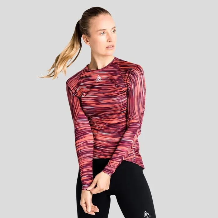 Odlo Base Layers The Zeroweight Ceramiwarm Long Sleeve Cycling Base Layer Siesta 8211 Women Odlo Base Layers The Zeroweight Ceramiwarm Long Sleeve Cycling Base Layer Siesta 8211 Women
