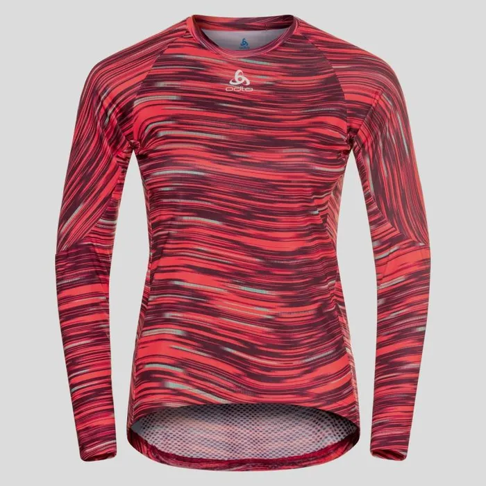 Odlo Base Layers The Zeroweight Ceramiwarm Long Sleeve Cycling Base Layer Siesta 8211 Women