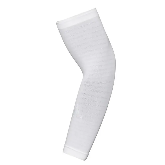 Odlo Cycling The Ceramicool Light Arm Sleeves White 8211 WomenMen