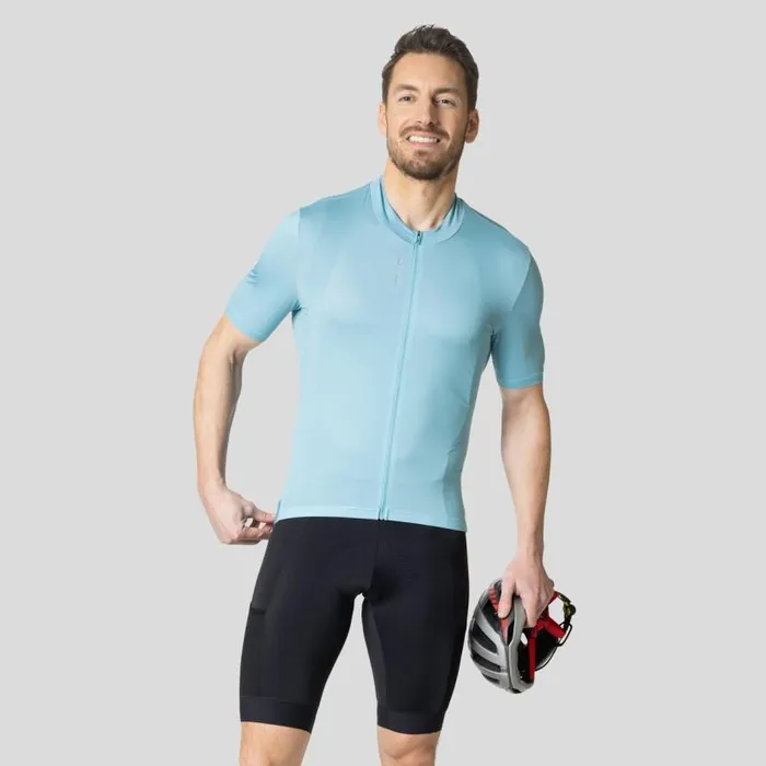 Odlo Cycling The Zeroweight ChillTec Cycling Jersey Porcelain 8211 Men