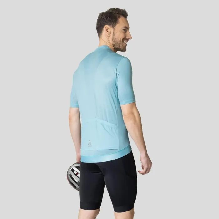 Odlo Cycling The Zeroweight ChillTec Cycling Jersey Porcelain 8211 Men