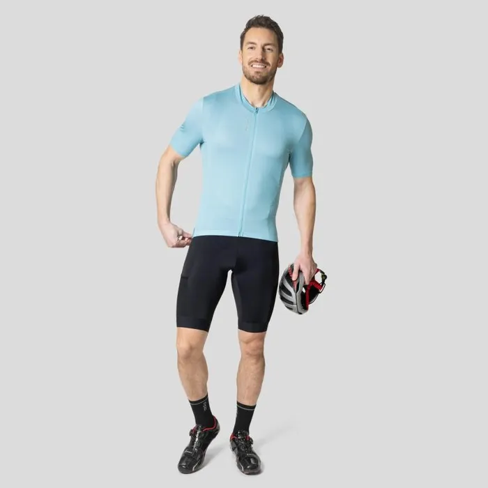 Odlo Cycling The Zeroweight ChillTec Cycling Jersey Porcelain 8211 Men