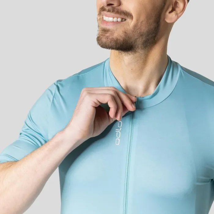 Odlo Cycling The Zeroweight ChillTec Cycling Jersey Porcelain 8211 Men