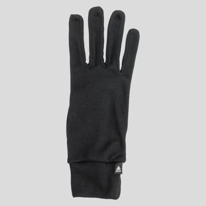 Odlo Headwear and Gloves The Active Warm ETip Gloves Black 8211 WomenMen