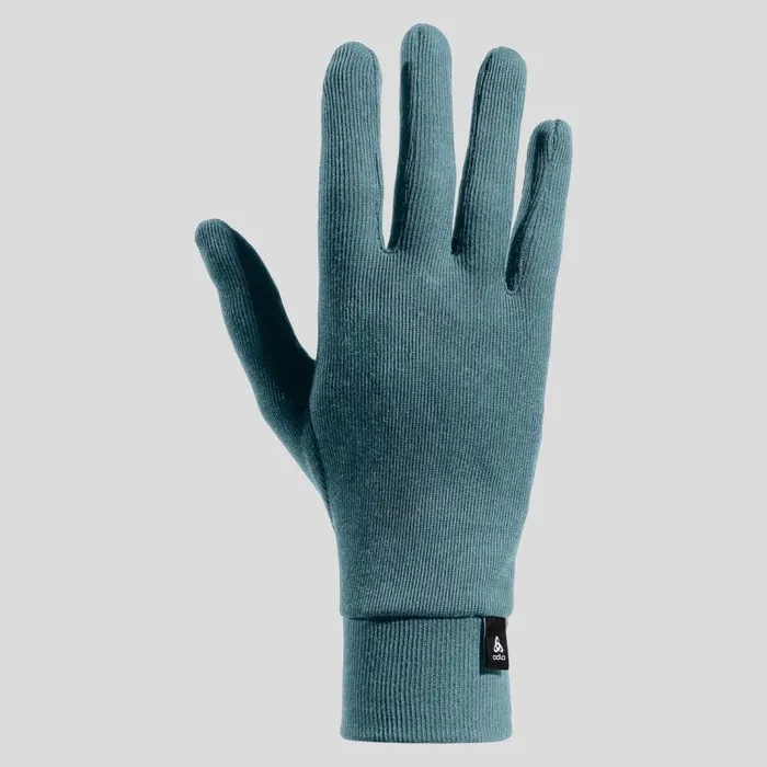 Odlo Headwear and Gloves The Active Warm Gloves Provincial Blue 8211 WomenMen