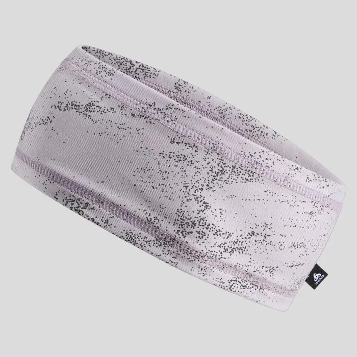 Odlo Headwear and Gloves The Polyknit Warm Reflective Headband Misty Lilac 8211 WomenMen