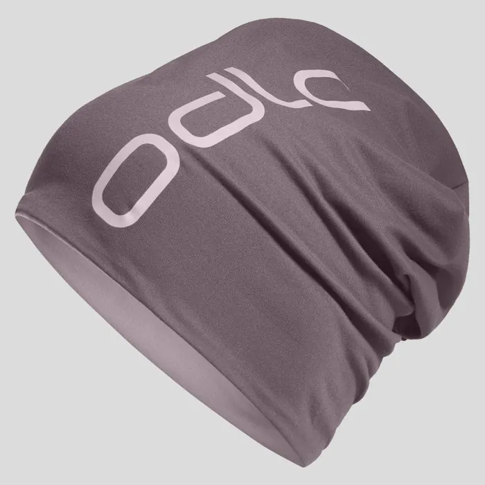 Odlo Headwear and Gloves The Reversible Unisex Beanie Hat Gray Ridge 8211 Misty Lilac 8211 Men Odlo Headwear and Gloves The Reversible Unisex Beanie Hat Gray Ridge 8211 Misty Lilac 8211 Men