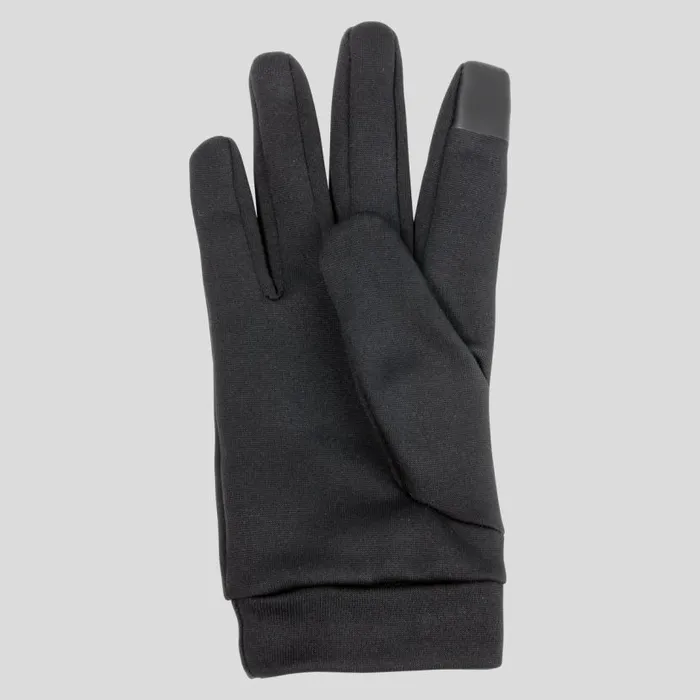 Odlo Headwear and Gloves The Stretchfleece Liner ETip Gloves Black 8211 WomenMen