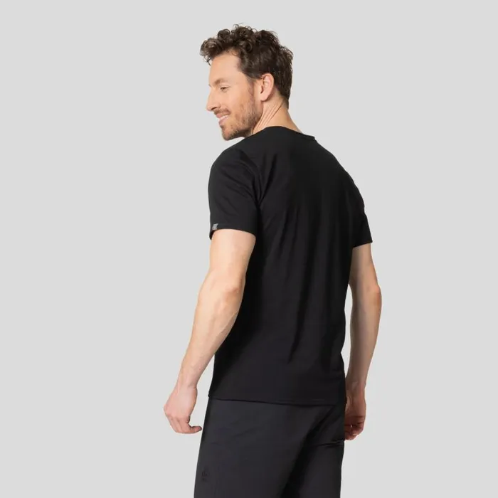 Odlo Hiking The Nikko Logo TShirt Black 8211 Men