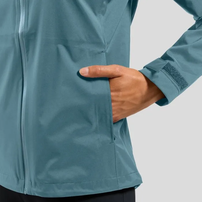 Odlo Jackets and Vests The Aegis 25l Waterproof Hardshell Jacket Provincial Blue 8211 Women