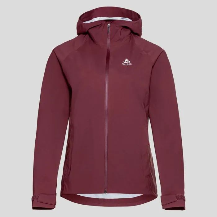 Odlo Jackets and Vests The Aegis Hardshell Jacket Raspberry Fudge 8211 Women
