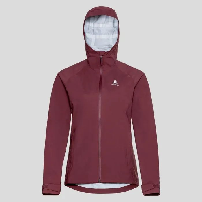Odlo Jackets and Vests The Aegis Hardshell Jacket Raspberry Fudge 8211 Women