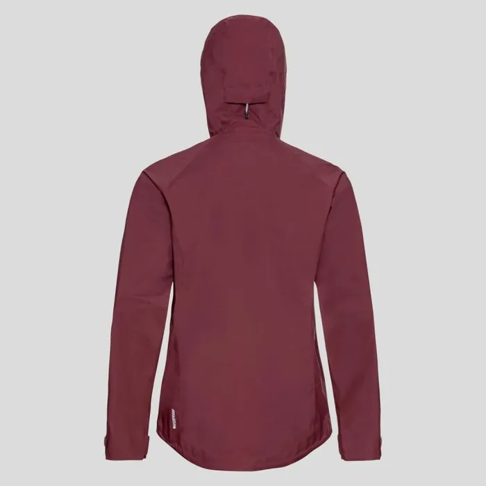 Odlo Jackets and Vests The Aegis Hardshell Jacket Raspberry Fudge 8211 Women