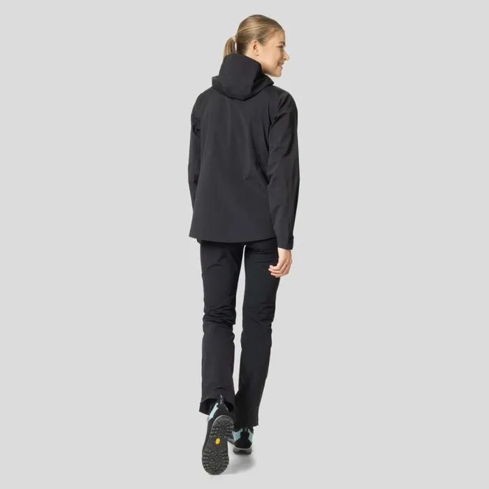 Odlo Jackets and Vests The Ascent 3l Waterproof Hardshell Jacket Black 8211 Women
