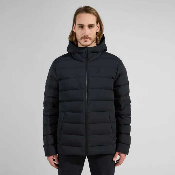 Odlo Jackets and Vests The Ascent NThermic Recycled Down Hooded Jacket Black 8211 Men Odlo Jackets and Vests The Ascent NThermic Recycled Down Hooded Jacket Black 8211 Men