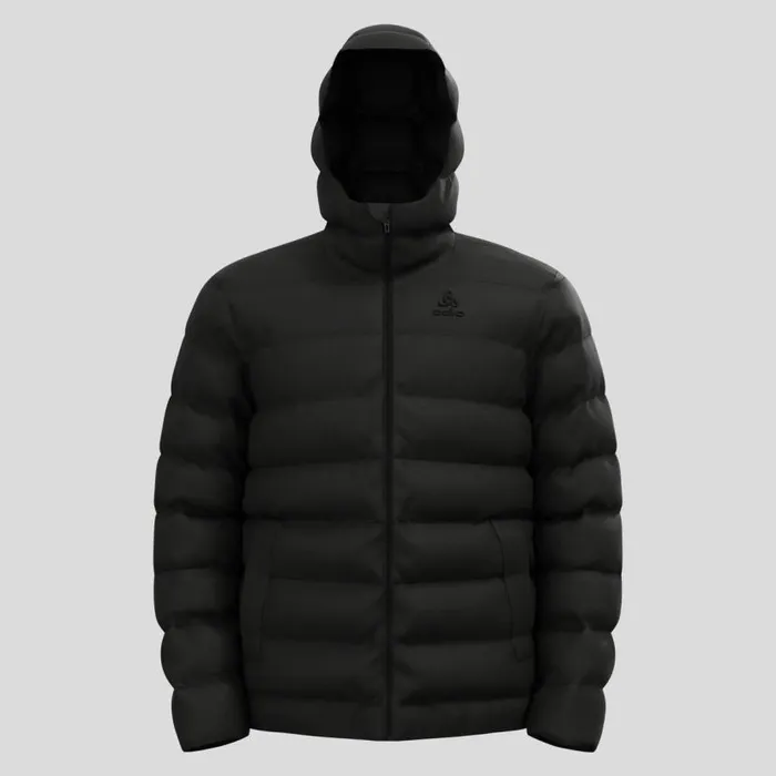 Odlo Jackets and Vests The Ascent NThermic Recycled Down Hooded Jacket Black 8211 Men