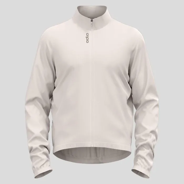 Odlo Jackets and Vests The Essentials Cycling Jacket Silver Cloud 8211 Men