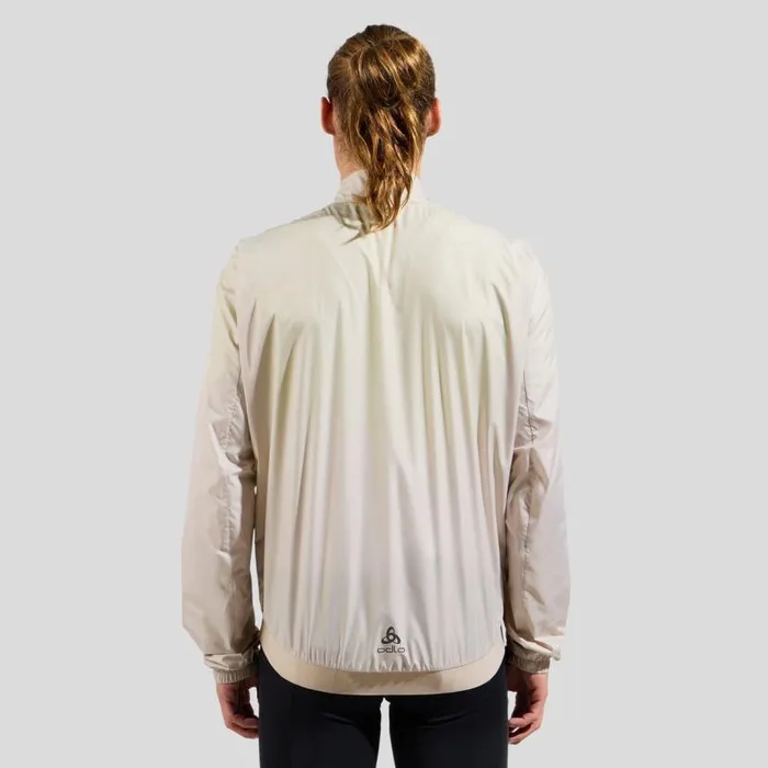 Odlo Jackets and Vests The Essentials Cycling Jacket Silver Cloud 8211 Men