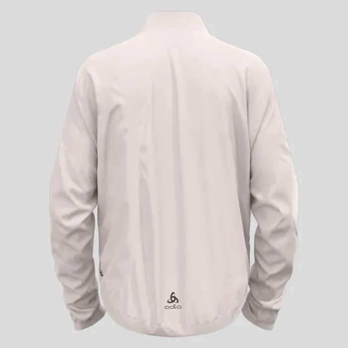 Odlo Jackets and Vests The Essentials Cycling Jacket Silver Cloud 8211 Men