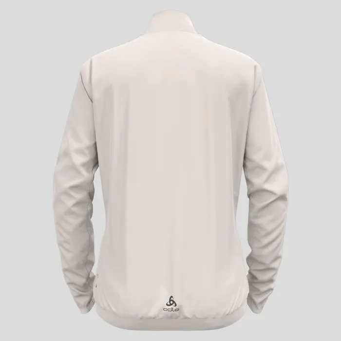 Odlo Jackets and Vests The Essentials Long Sleeve Cycling Jacket Silver Cloud 8211 Women