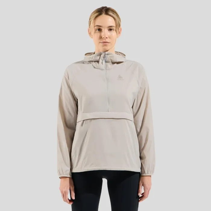 Odlo Jackets and Vests The Essentials Windbreaker Silver Cloud 8211 Women
