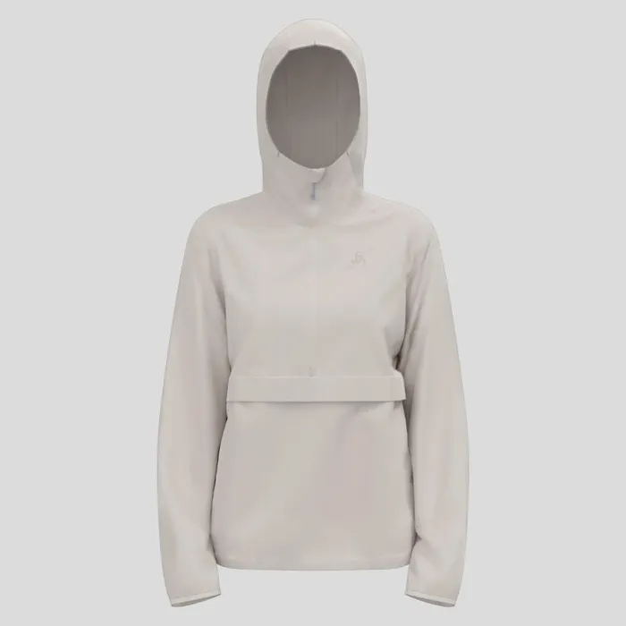 Odlo Jackets and Vests The Essentials Windbreaker Silver Cloud 8211 Women
