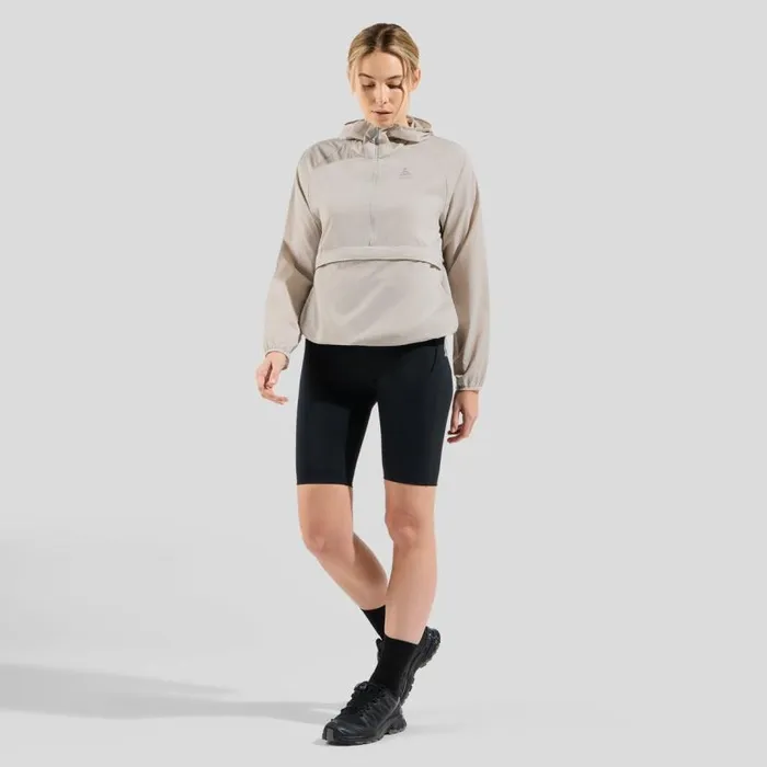 Odlo Jackets and Vests The Essentials Windbreaker Silver Cloud 8211 Women