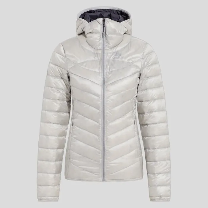 Odlo Jackets and Vests The Hoody Cocoon NThermic Warm Insulated Jacket Odlo Silver Grey 8211 Women