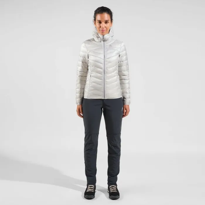 Odlo Jackets and Vests The Hoody Cocoon NThermic Warm Insulated Jacket Odlo Silver Grey 8211 Women