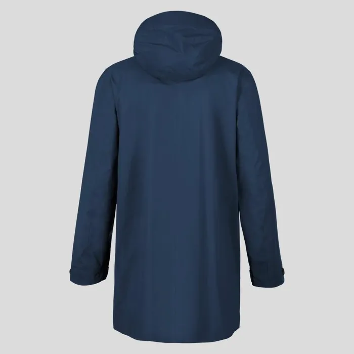 Odlo Jackets and Vests The Logic 25l Rain Parka Blue Wing Teal 8211 Men