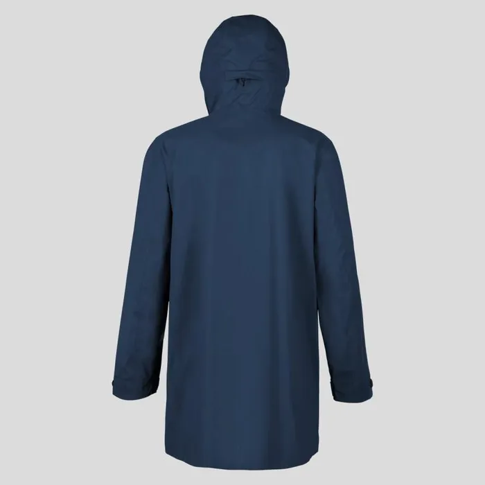 Odlo Jackets and Vests The Logic 25l Rain Parka Blue Wing Teal 8211 Men