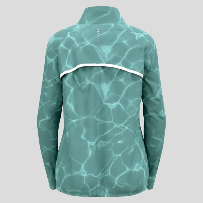 Odlo Jackets and Vests The Pow Zeroweight Running Jacket Arctic 8211 Women