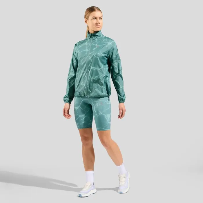 Odlo Jackets and Vests The Pow Zeroweight Running Jacket Arctic 8211 Women