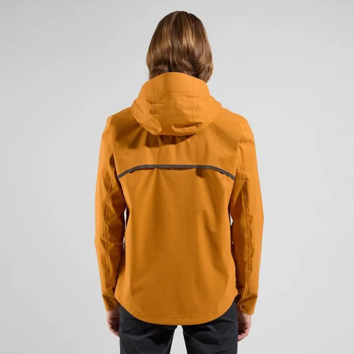 Odlo Jackets and Vests The Ride 365 Waterproof Cycling Jacket Honey Ginger 8211 Men