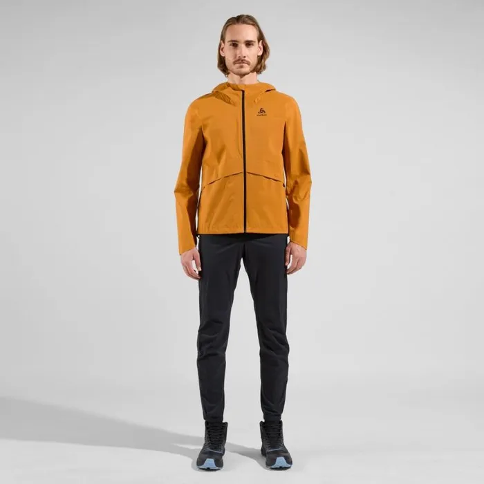 Odlo Jackets and Vests The Ride 365 Waterproof Cycling Jacket Honey Ginger 8211 Men
