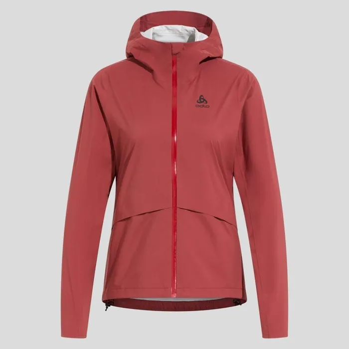 Odlo Jackets and Vests The Ride 365 Waterproof Cycling Jacket Spiced Apple 8211 Women
