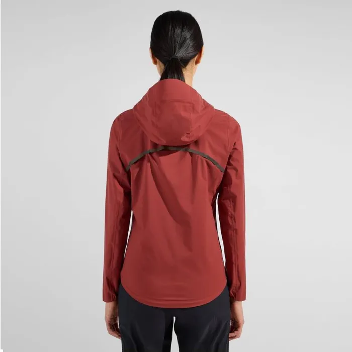 Odlo Jackets and Vests The Ride 365 Waterproof Cycling Jacket Spiced Apple 8211 Women