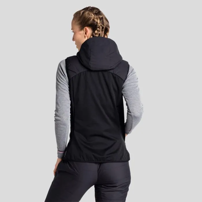 Odlo Jackets and Vests The SThermic CrossCountry Vest Black 8211 Women