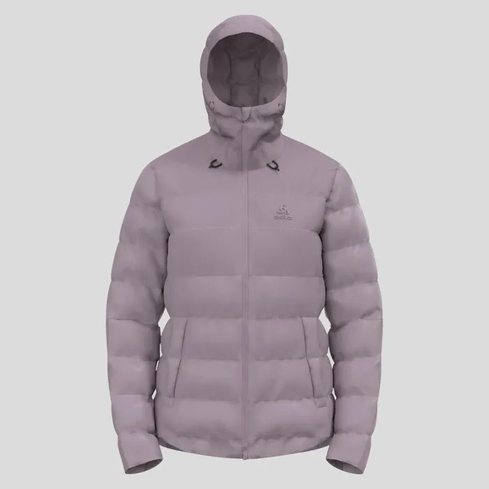 Odlo Jackets and Vests The Severin NThermic Recycled Down Hooded Jacket Gray Ridge 8211 Women