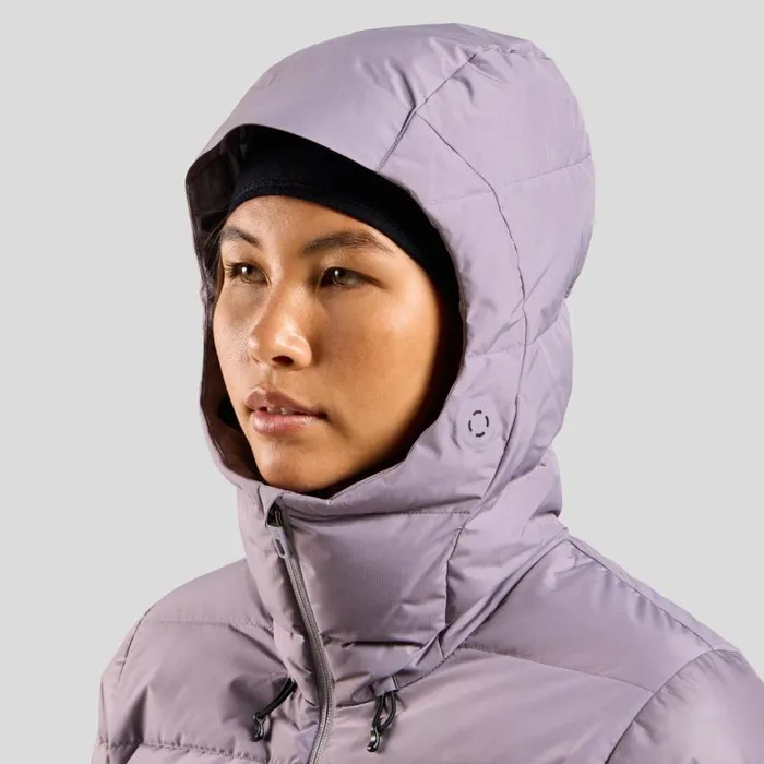 Odlo Jackets and Vests The Severin NThermic Recycled Down Hooded Jacket Gray Ridge 8211 Women