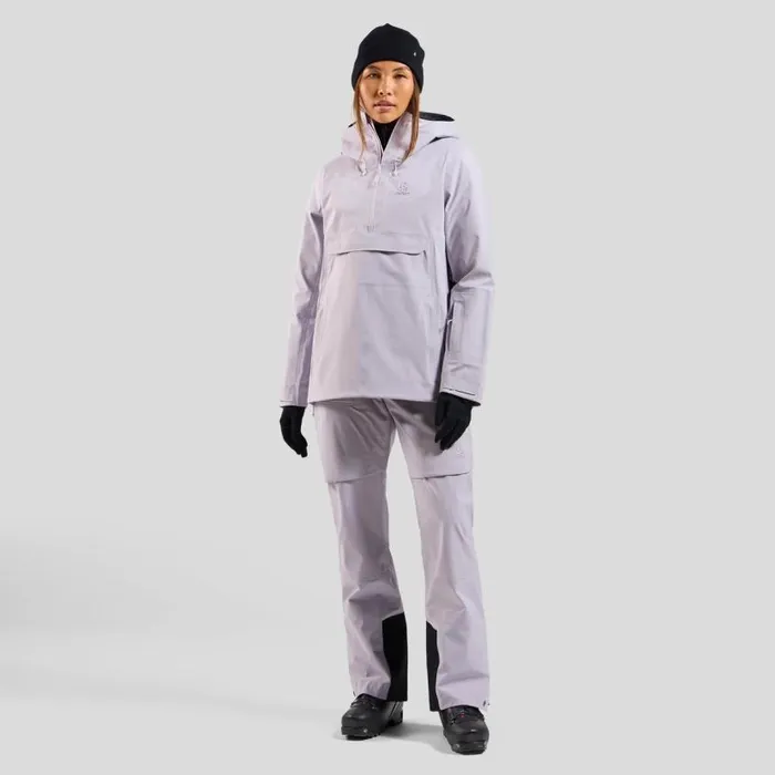Odlo Jackets and Vests The XAlp 3l Ski Anorak Misty Lilac 8211 Women