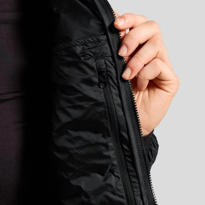 Odlo Jackets and Vests The XAlp Packable Hooded Down Jacket Black 8211 Women