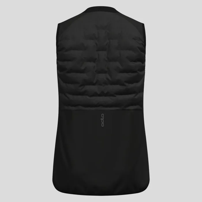 Odlo Jackets and Vests The Zeroweight Insulator Running Vest Black 8211 Black 8211 Men