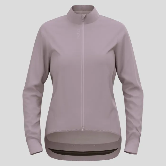 Odlo Jackets and Vests The Zeroweight Performance Knit Cycling Rain Jacket Gray Ridge 8211 Women
