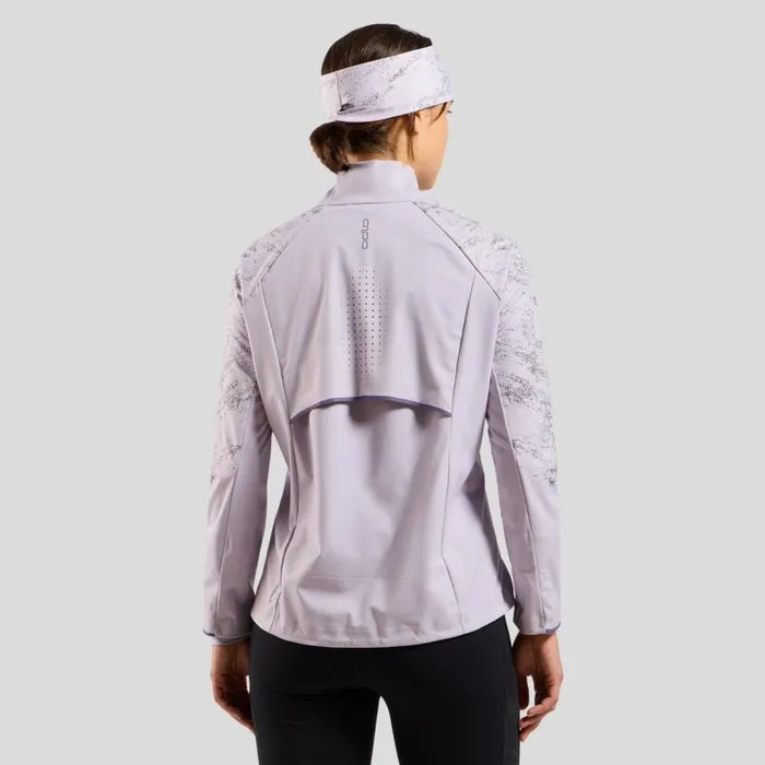 Odlo Jackets and Vests The Zeroweight Pro Warm Reflective Running Jacket 20 Misty Lilac 8211 Women