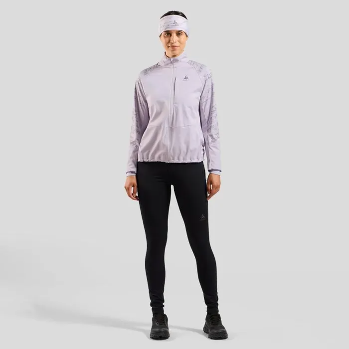 Odlo Jackets and Vests The Zeroweight Pro Warm Reflective Running Jacket 20 Misty Lilac 8211 Women